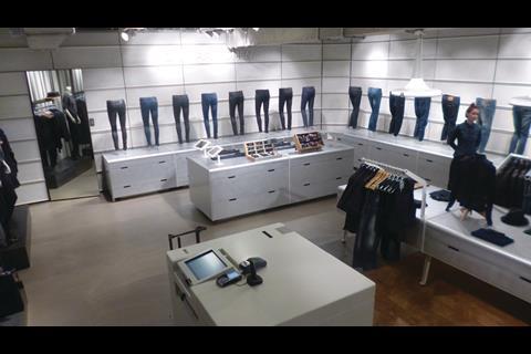 The womenswear floor remains industrial but the overall ambience is softer